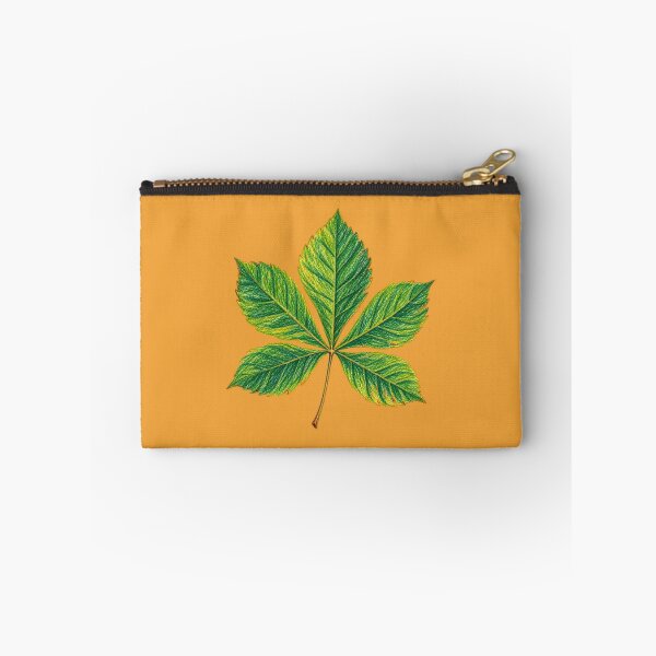Item preview, Chestnut leaf drawn with colored pencils designed and sold by JOANNASKAH.