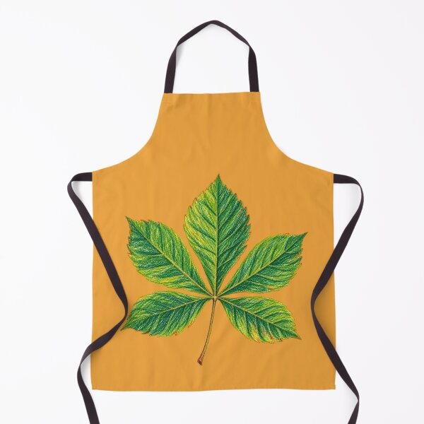 Item preview, Chestnut leaf drawn with colored pencils designed and sold by JOANNASKAH.