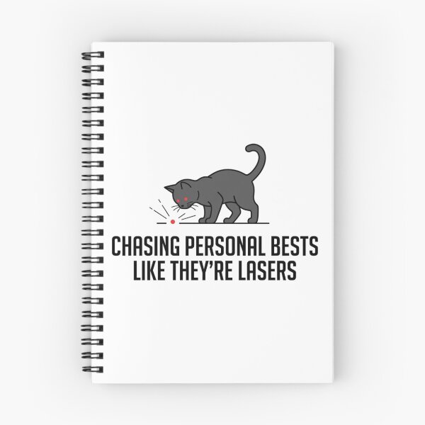 Item preview, Chasing Personal Bests Like They're Lasers - Motivational designed and sold by RunningWhiskers.