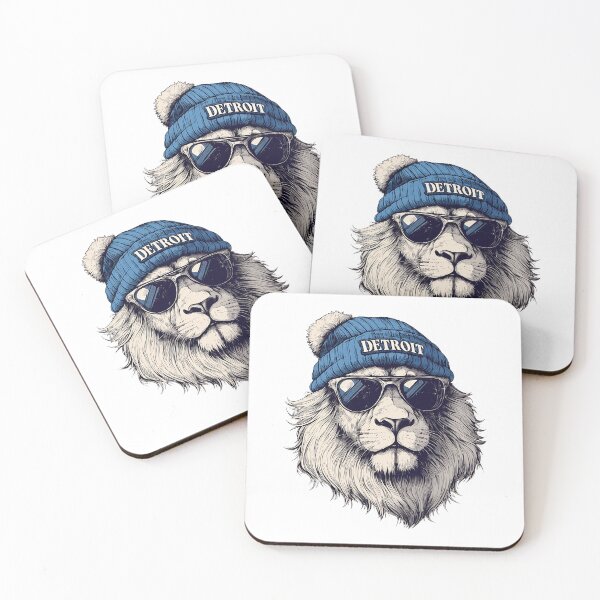 Item preview, Cool Lion Sunglasses Beanie Art designed and sold by asfiyasiroi.