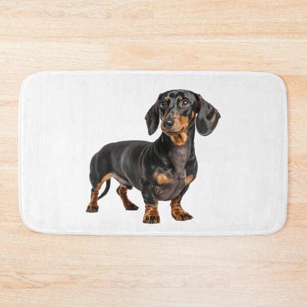 Item preview, Charming dachshund posing designed and sold by MiraCleAI.