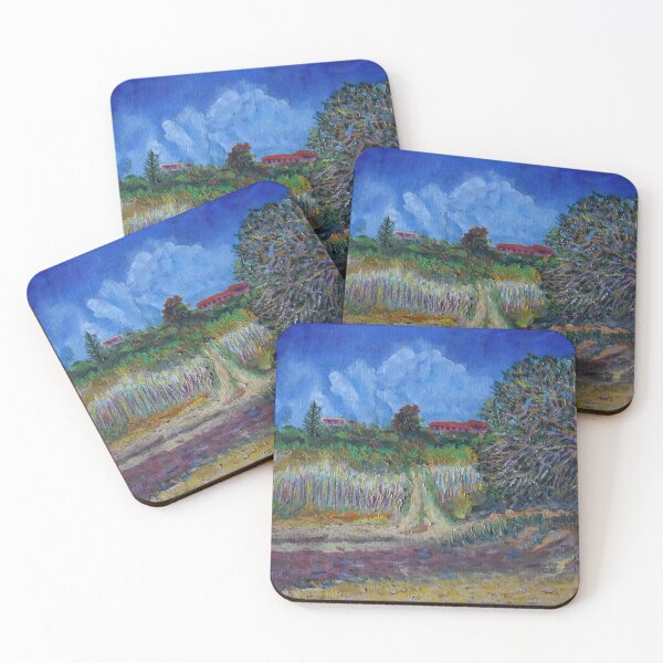Item preview, Oil Painting - Uphill Road in Southern Sicily 36 x 28 cm designed and sold by Igor Pozdnyakov.