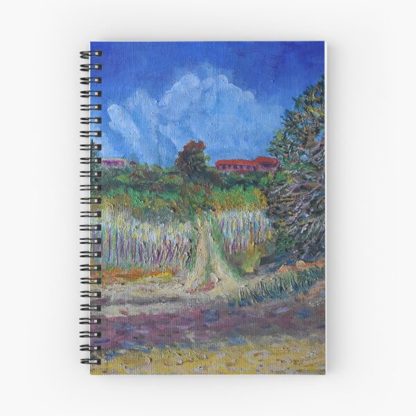 Item preview, Oil Painting - Uphill Road in Southern Sicily 36 x 28 cm designed and sold by Igor Pozdnyakov.