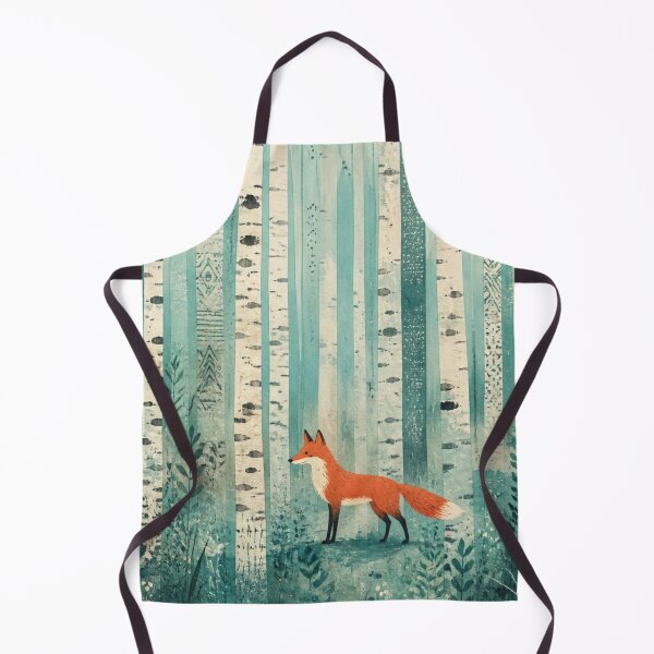 Item preview, Alone In The Birches Aquamarine Watercolor designed and sold by GrinGalore.