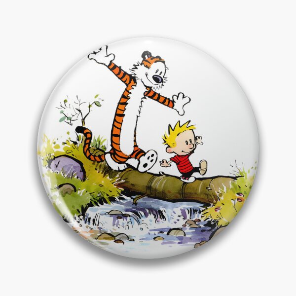 Item preview, Calvin and Hobbes Inspired Whimsical Cartoon Artwork Design designed and sold by CgBubble.