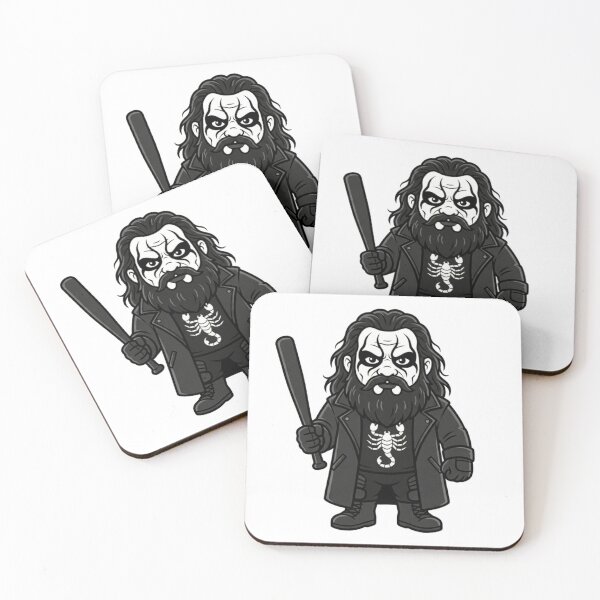 Item preview, Crow Sting Black And White Gnome designed and sold by Bad-Decisions-Designs.