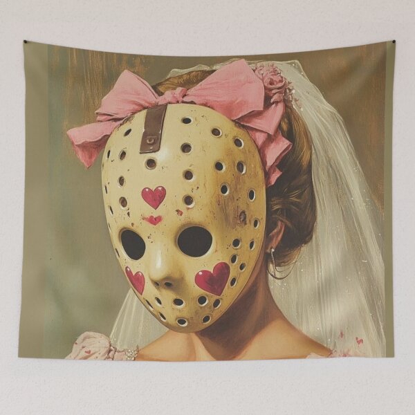 Item preview, Bride with Jeyson Mask designed and sold by NF Designs Studio DTF.