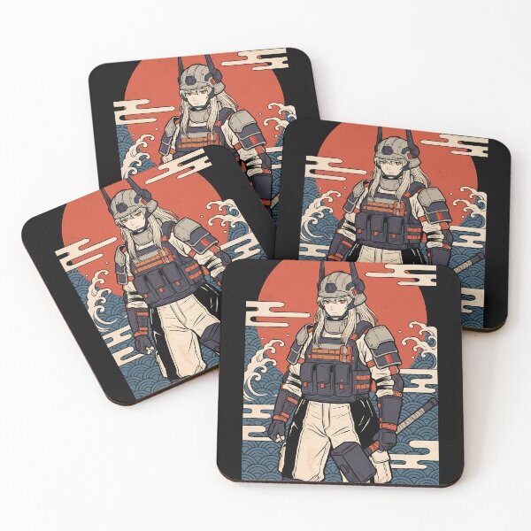 Item preview, Mudrock Arknights Ukiyo-e Anime Gaming Streetwear Tee designed and sold by Senpaiwaves.