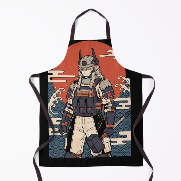 Item preview, Mudrock Arknights Ukiyo-e Anime Gaming Streetwear Tee designed and sold by Senpaiwaves.