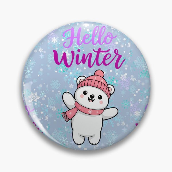 Item preview, Hello Winter with bear designed and sold by calipso82.