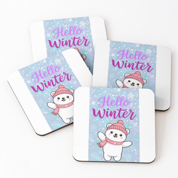 Item preview, Hello Winter with bear designed and sold by calipso82.