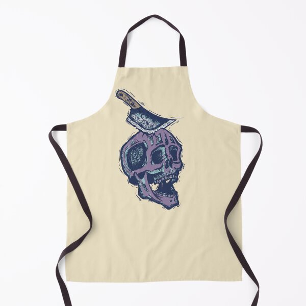 Item preview, Butcher Knife and Skull | Death by the Butcher’s Blade designed and sold by Half Mess.