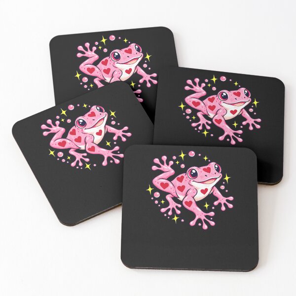 Item preview, Funny Cute Pink Frog Love Art designed and sold by elderberry.