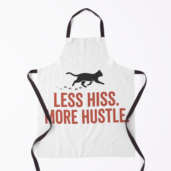 Item preview, Less Hiss More Hustle - Motivational designed and sold by RunningWhiskers.