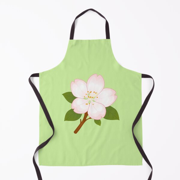 Item preview, Apple blossom, leaves, branch designed and sold by PoppyPurple.