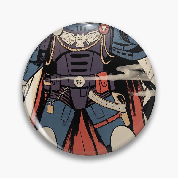 Item preview, A Space Marine Warhammer 40000 Ukiyo-e Video Game Anime Shirt designed and sold by Senpaiwaves.