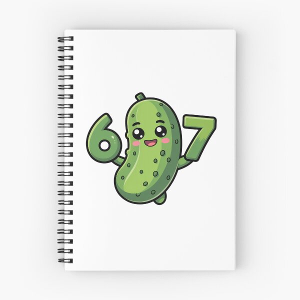 Item preview, Cute Pickle Character with six seven designed and sold by jkrphoto.