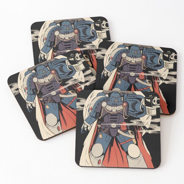 Item preview, A Space Marine Warhammer 40000 Ukiyo-e Video Game Anime Shirt designed and sold by Senpaiwaves.