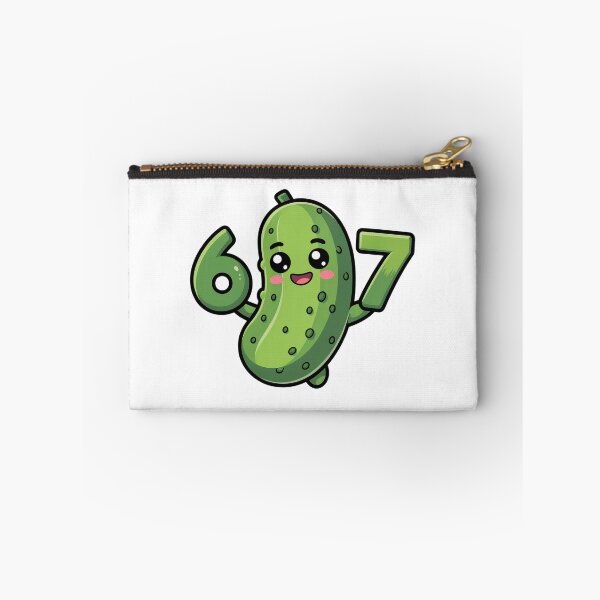 Item preview, Cute Pickle Character with six seven designed and sold by jkrphoto.