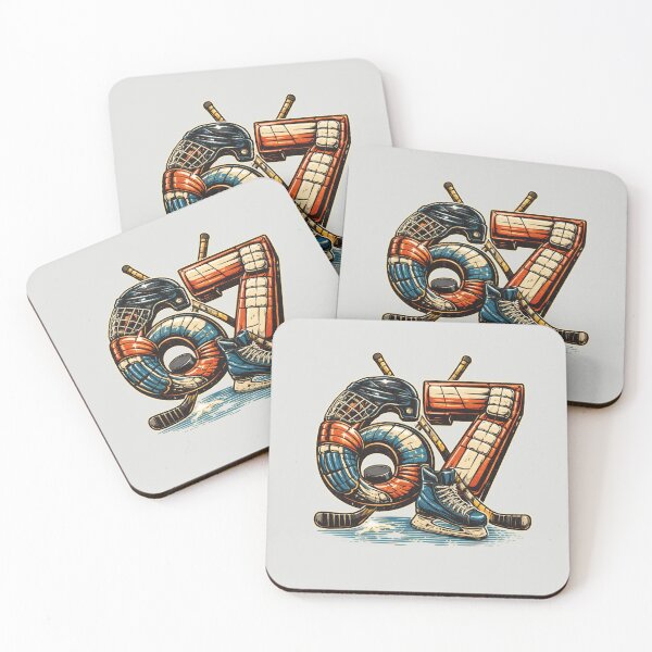 Item preview, 67 Hockey - six seven meme designed and sold by DIGOR shop.