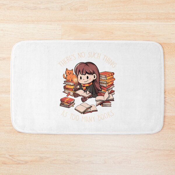 Item preview, Cute Geek Cat with Books Design for Book Lovers and Reading Enthusiasts designed and sold by kidgoback.