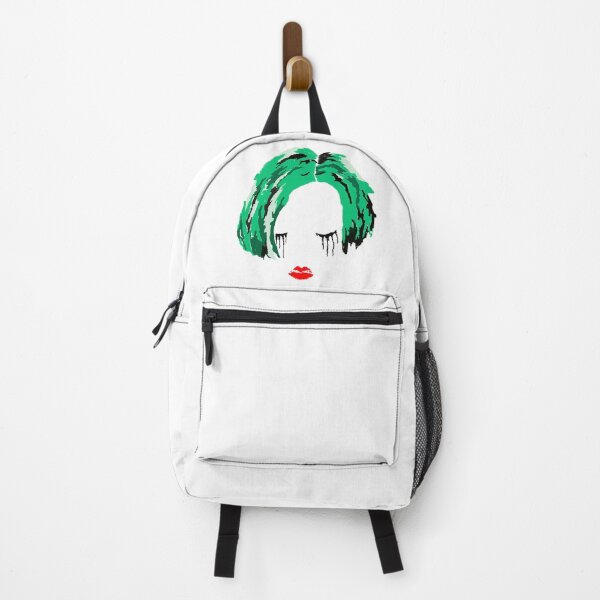 Item preview, Green haired girl with red lips designed and sold by khy-art-print.