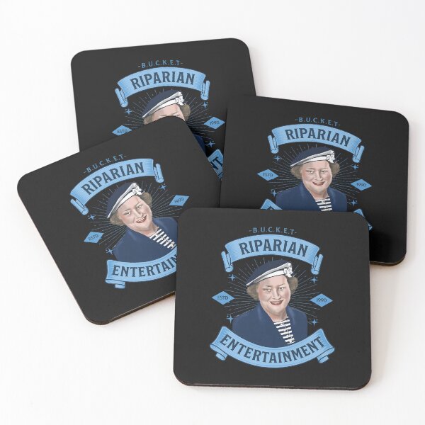 Item preview, Bucket Riparian Entertainment Retro Nautical Portrait designed and sold by irasmith.