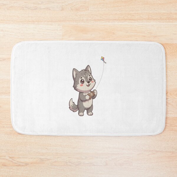 Item preview, Cute Wolf Flying Kite Toy designed and sold by Ella_Sketch.