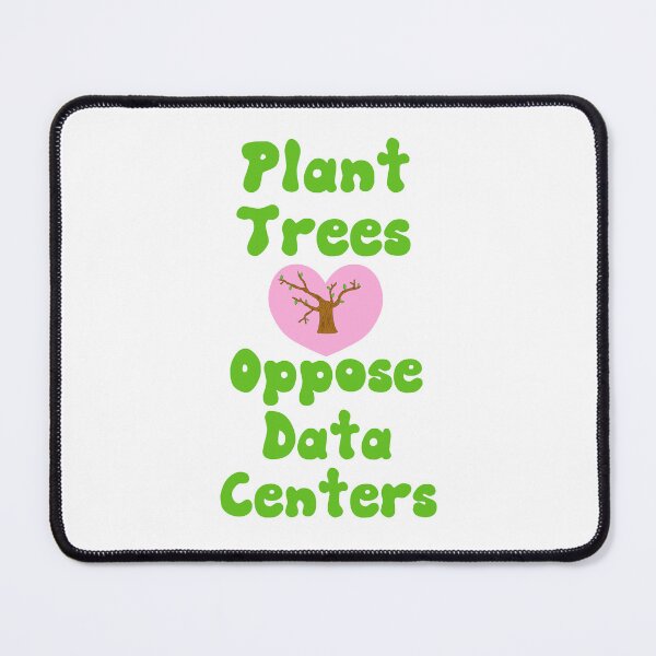 Item preview, Plant Trees Oppose Data Centers American Spelling designed and sold by TiffinByLK.