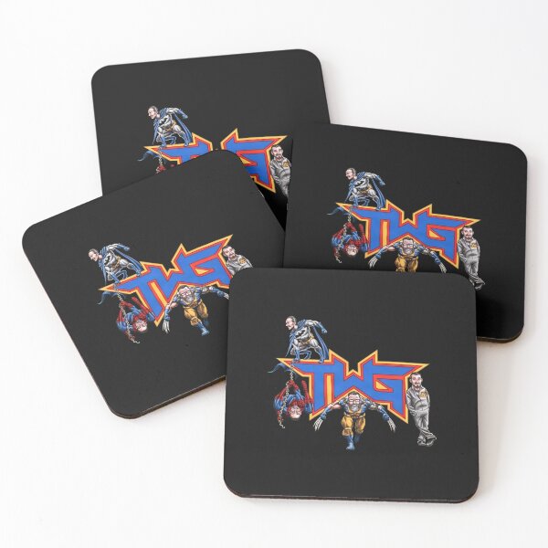 Item preview, TWG Logo With Heroes designed and sold by irasmith.