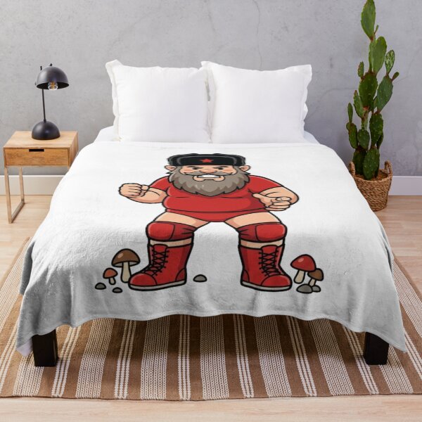 Item preview, Nikolai Volkoff Red Star Gnome designed and sold by Bad-Decisions-Designs.