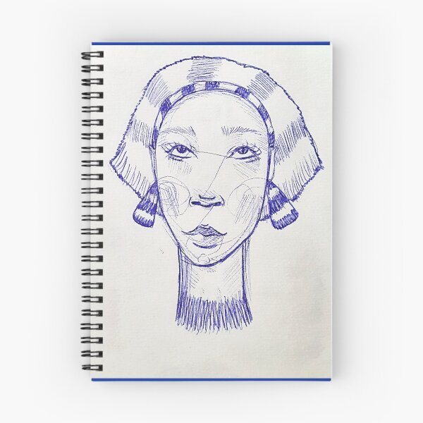 Item preview, Accessorized Face Sketch designed and sold by meyartcorner.