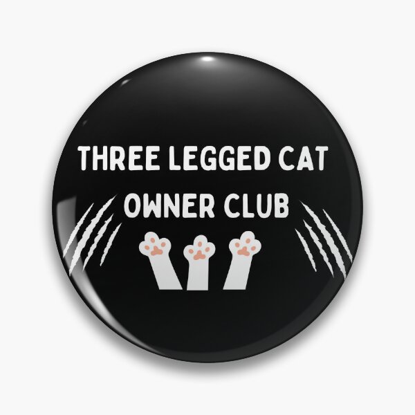 Item preview, Three-Legged Cat designed and sold by MoonMonkeyNbear.