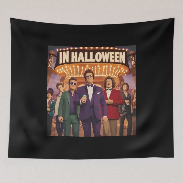 Item preview, In Hallwen Marquee Group Portrait designed and sold by irasmith.