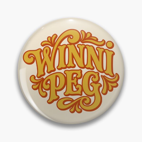 Item preview, Winnipeg Canada Typography designed and sold by Travelpeak.