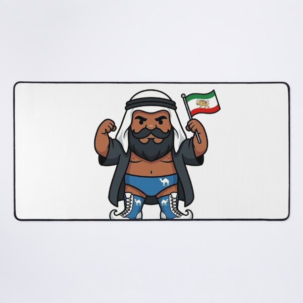 Item preview, The Iron Sheik Camel Clutch Gnome designed and sold by Bad-Decisions-Designs.