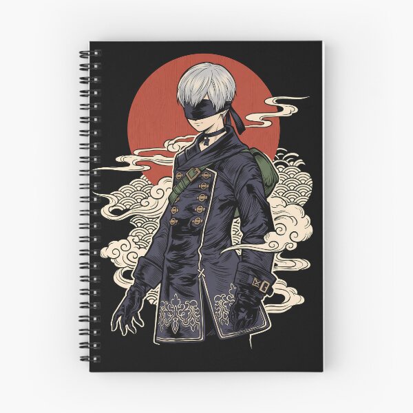Item preview, 9S NieR Automata Ukiyo-e Video Game Anime Shirt designed and sold by Senpaiwaves.