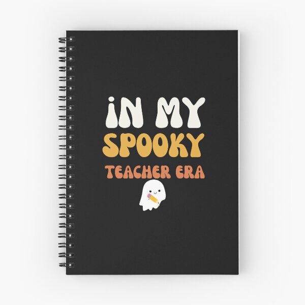 Item preview, Groovy In My Spooky Teacher Era Halloween Pencil Apple designed and sold by mumchaosdesigns.