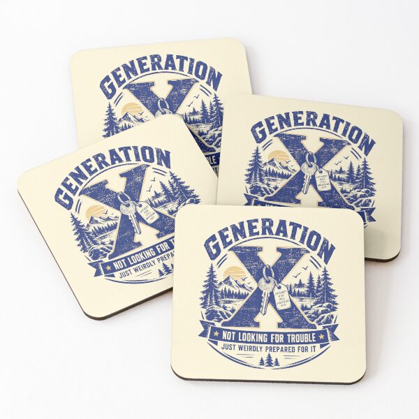 Item preview, Generation X Latchkey Kids Vintage Outdoor Art designed and sold by 89shirts.