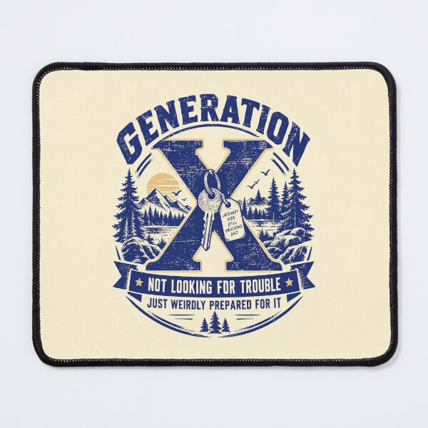 Item preview, Generation X Latchkey Kids Vintage Outdoor Art designed and sold by 89shirts.
