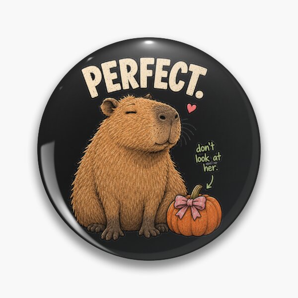 Item preview, Funny Capybara Perfect Pumpkin Fall Animal Shirt designed and sold by Ania & Maxiu.