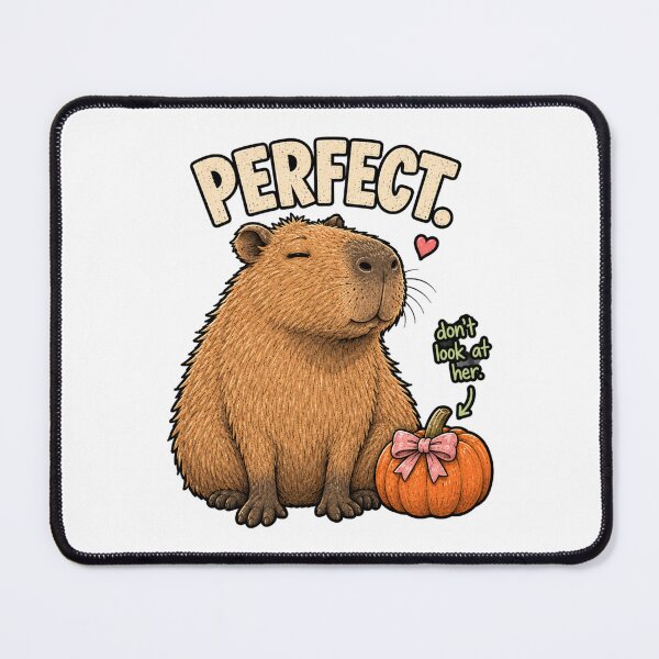 Item preview, Funny Capybara Perfect Pumpkin Fall Animal Shirt designed and sold by Ania & Maxiu.