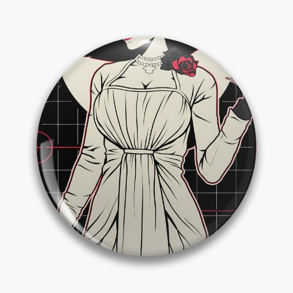Item preview, Lady Dimitrescu Resident Evil Techwear Gaming Graphic Tee designed and sold by Senpaiwaves.