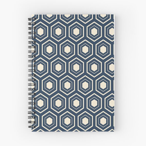 Item preview, Indigo Kikko Japanese Hexagon Pattern designed and sold by babyandbunny.