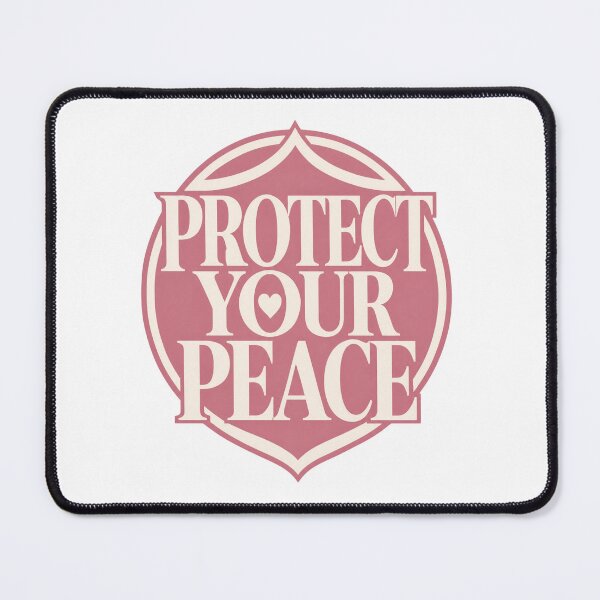 Item preview, Protect Your Peace – Soft Life & Self Love Design designed and sold by CosmicQuietStudio.