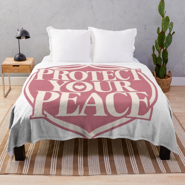 Item preview, Protect Your Peace – Soft Life & Self Love Design designed and sold by CosmicQuietStudio.