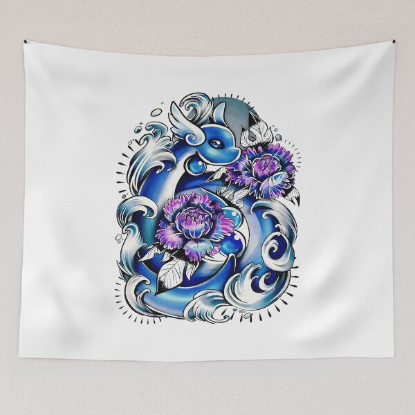 Item preview, Mythic Dragon Anchor Wave Art  designed and sold by GrausQuinn.