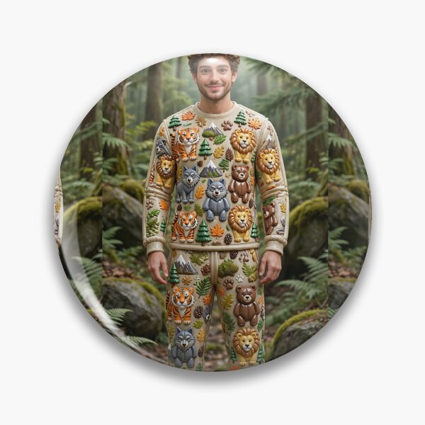 Item preview, Wild Fluffy Allover  designed and sold by AwesomeDigiShop.