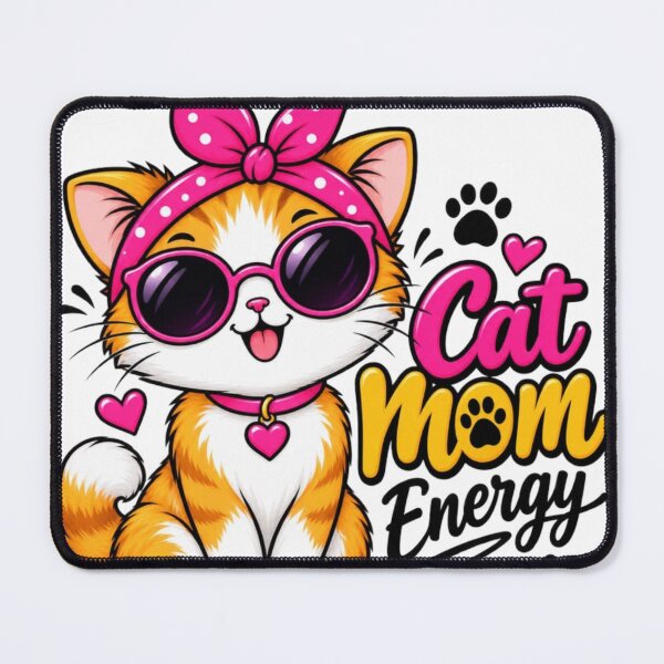 Item preview, Cat Meow Energy – Cute Funny Cat Lover Design designed and sold by Cool Tee World .