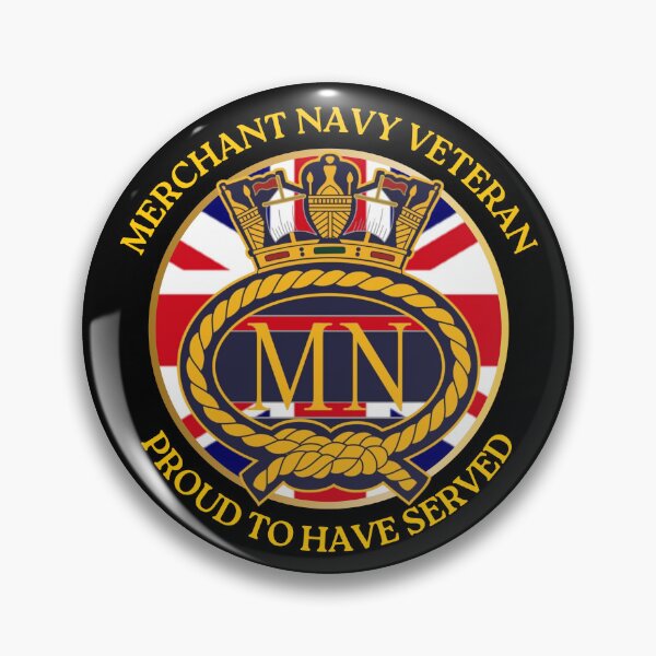 Item preview, Merchant Navy Veteran Proud to have Served designed and sold by Bootneckstore.